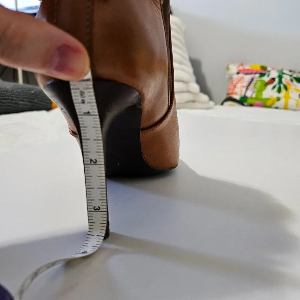 Vintage Lauren Ralph Lauren Brown Ankle Booties - Picture 11 of 14